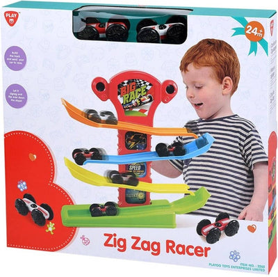 Zick Zag Racer, Autobahn mit 2 Rennwagen -APOs;