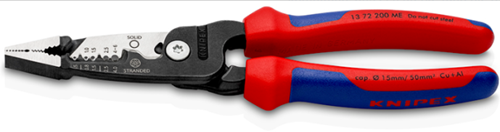 Knipex 13 72 200 me | Multifunktionszange | Elektriker | metrisches Modell