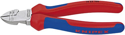 Knipex Abisolier-Seitenschneider verchromt mit Mehrkomponentengriffen 160 mm - 1425160