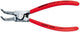 Knipex Sicherungsringzange für Außenringe an Achsen verchromt, kunststoffbeschichtet 125 mm - 4623a11