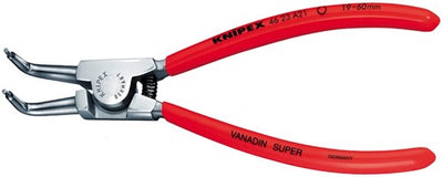 Knipex Sicherungsringzange für Außenringe an Achsen verchromt, kunststoffbeschichtet 170 mm - 4623a21