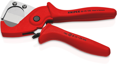 Knipex Rohrschneider 90 25 185 sb für Kunststoffverbundrohre | aus Kunststoff | mit Glasfaser am weitesten - 90 25 185 sb