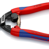 Knipex cobolt® Kompakt-Bolzenschneider | schlanke Mehrkomponentengriffe | schwarz atramentiert | Länge 200 mm - 71 42 200