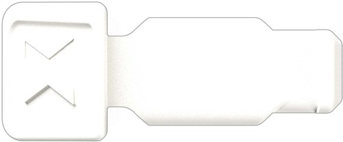 Knipex Farbcode-Clips weiß | 10 Stück - 00 61 10 cw