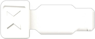 Knipex Farbcode-Clips weiß | 10 Stück - 00 61 10 cw