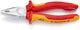 Knipex Kombizange | Länge 180 mm | Mehrkomponentenjacken | verchromt vde | 1 Stück - 03 06 180 t - 03 06 180 t