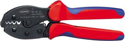 Knipex Crimphebelzange nicht isolierte Kabelschuhe - 97 52 33 sb 975233sb