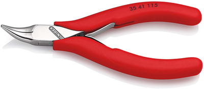 Knipex Elektronik-Greifzange | Tauchisolierung | Länge 115 mm - 35 41 115