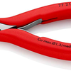 Knipex Elektronik-Seitenschneider | 115mm Länge | durchbohrtes Scharnier | kunststoffbeschichtet - 77 21 115 n