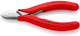 Knipex Elektronik-Seitenschneider | 115mm Länge | durchbohrtes Scharnier | kunststoffbeschichtet - 77 21 115 n