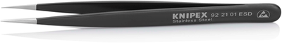 Knipex esd Universalpinzette | esd | 125 mm Länge - 92 21 01 ESD