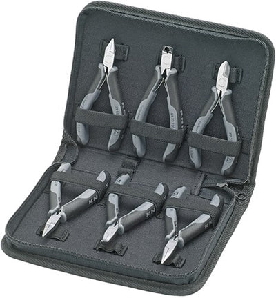 Knipex Koffer mit Elektronikzange für Arbeiten an elektronischen Bauteilen – 002017