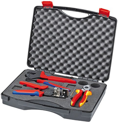 Knipex Werkzeugkoffer mit Solarwerkzeugen - 97 91 01 - 979101