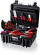 Knipex Werkzeugkoffer robust23 elektrisch | 8-teilig - 00 21 35