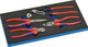 Knipex Werkzeugmodul | 4-teilig 1 3-Modul | Zangensatz | Knipex Zangen-Set | 1 Stück - s4000871292 - s4000871292