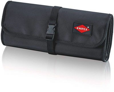 Knipex Werkzeug-Rolltasche leer | 15 Quadrate - 98 99 13 Le