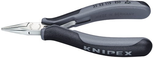 Knipex Greifzange Halbrundbacken 115 mm ESD - 3522115ESD