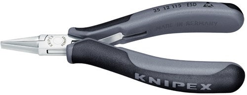 Knipex Greifzange Flachbacken 115 mm ESD - 3512115ESD