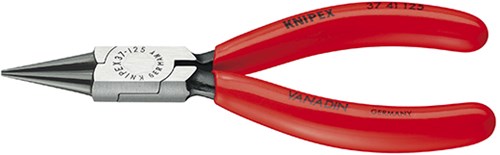 Knipex Greifzange runde Spitzbacken 125 mm - 3741125