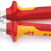 Knipex Kabelschneider isoliert | mehrteilige Gehäuse | VDE-geprüft | integrierte Öffnungsfeder - 95 16 165 t bk