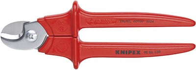 Knipex Kabelschneider isoliert, kunststoffumspritzt, VDE geprüft 230 mm - 9506230