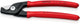 Knipex Kabelschneider | Länge 160 mm Kunststoffmantel | 1 Stück - 95 11 160 - 95 11 160