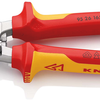 Knipex Kabelschneider mit Öffnungsfeder | isoliert | Mehrkomponentengriffe | VDE geprüft - 95 26 165 SB
