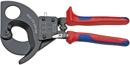 Knipex Kabelschneider (Ratsche) max. 52 mm
