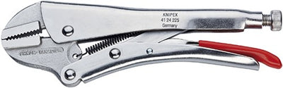 Knipex Klemmzange vernickelt 225 mm - 4124225