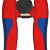 Knipex Kraft-Flachschneider | 200mm Länge | für Weichmetall und Kunststoff | schlanke Mehrkomponentengriffe - 72 62 200