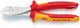 Knipex Kraft-Seitenschneider | Länge 200 mm | vth Form 0 mit Befestigungsöse | Mehrkomponentenjacken | 1 Stück - 74 06 200 t - 74 06 200 t