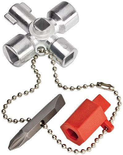 Knipex Kreuzsteckschlüssel 6 8 9 mm Länge 44 mm - 00 11 02 - 001102
