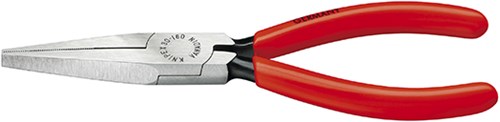 Knipex lange Nasenzange 160 mm PO PVC Griffe flach breit