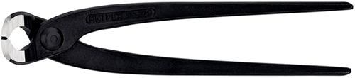 Knipex Monierzange | 280mm Länge | Rabitz- und Flechtzangen | schwarz atramentiert - 99 00 220k12ean