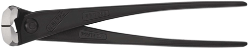 Knipex Monierzange | 300mm Länge | Rabitz- und Flechtzangen | schwarz atramentiert - 99 10 250 sb