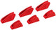 Knipex Aufsatzbacken | für Gesamtlänge 250 mm | passend für Schraubenschlüsselzange | 1 Stück - 86 09 250 v01 - 86 09 250 v01