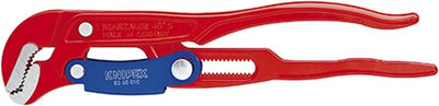 Knipex Rohrzange S-Form mit Schnellverstellung rot pulverbeschichtet 330 mm - 8360010