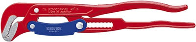Knipex Rohrzange S-Form mit Schnellverstellung rot pulverbeschichtet 420 mm - 8360015