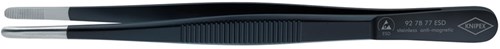 Knipex Pinzette Edelstahl, antimagnetisch 145 mm ESD - 927877ESD