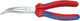 Knipex Flachspitzzange mit Seitenschneider verchromt 200 mm - 2625200