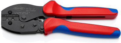 Knipex preciforce® Crimpzange für MC4 MC4 Evo 2 Steckverbinder | rutschhemmend kunststoffbeschichtet - 97 52 42