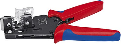 Knipex Präzisions-Abisolierzange brüniert 195 mm | Abisolierkapazität: 2,5 - 10,0 mm - 121210