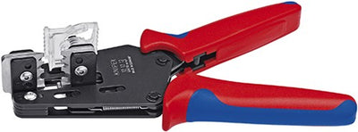Knipex Präzisions-Abisolierzange brüniert 195 mm | Abisolierkapazität: 4,0 - 10,0 mm - 121212
