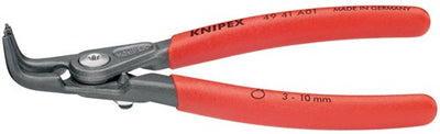 Knipex Präzisions-Sicherungsringzange grau atramentiert 130 mm - 4941a01