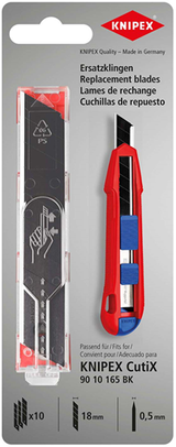 Knipex -Ersatzmesser 90 10 165 E02, 10 Teile - afbeelding 1