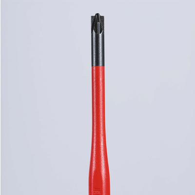 Knipex-Schraubendreher (schmal) rund Pozidriv® | isolierter Mehrkomponentengriff | VDE-geprüft – 98 25 01 sls