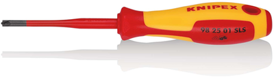 Knipex-Schraubendreher (schmal) rund Pozidriv® | isolierter Mehrkomponentengriff | VDE-geprüft – 98 25 01 sls