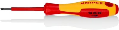 Knipex-Schraubendreher für Kreuzschlitzschrauben pozidriv© 187 mm - 982501