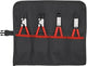 Knipex Sicherungsringzangen-Set | 4-teilig im Rollbeutel | 10-60mm | 1 Stück - 00 19 56 v01 - 00 19 56 v01