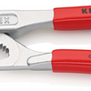 Knipex Schraubenschlüsselzange | 150mm Länge | Zange und Schraubenschlüssel in einem | kunststoffbeschichtet | verchromt - 86 03 150 sb
